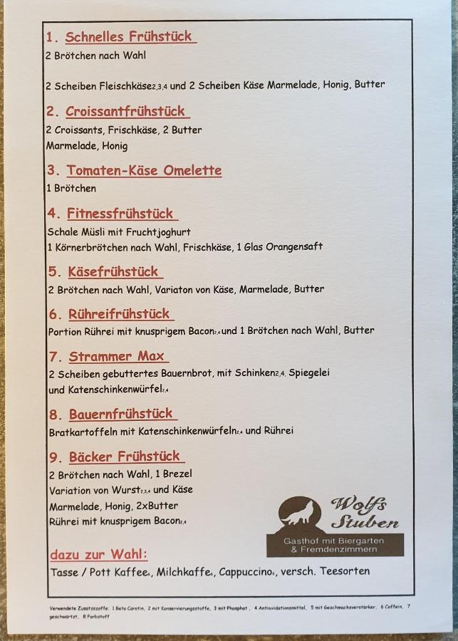 Gasthof Wolfs Stuben Reichenbach an der Fils Bagian luar foto